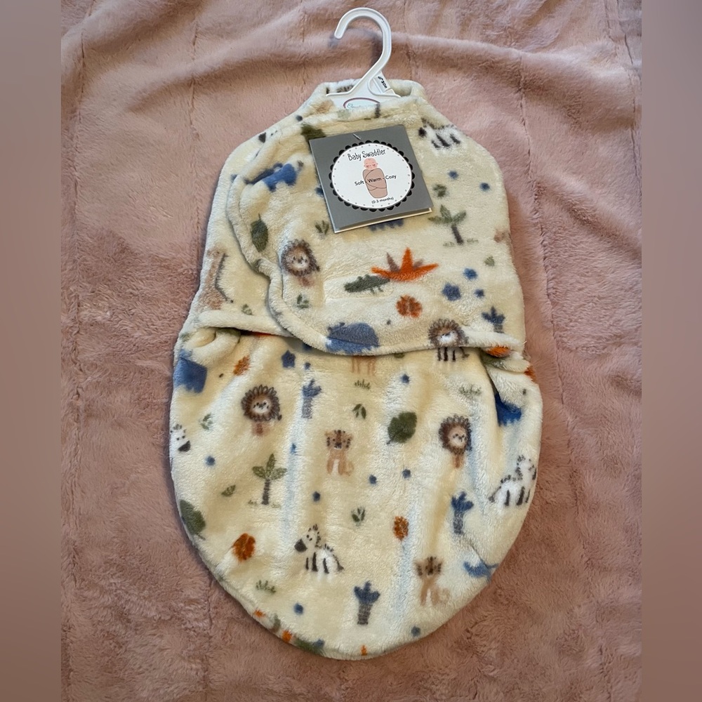 Safari Animal Baby Swaddle
